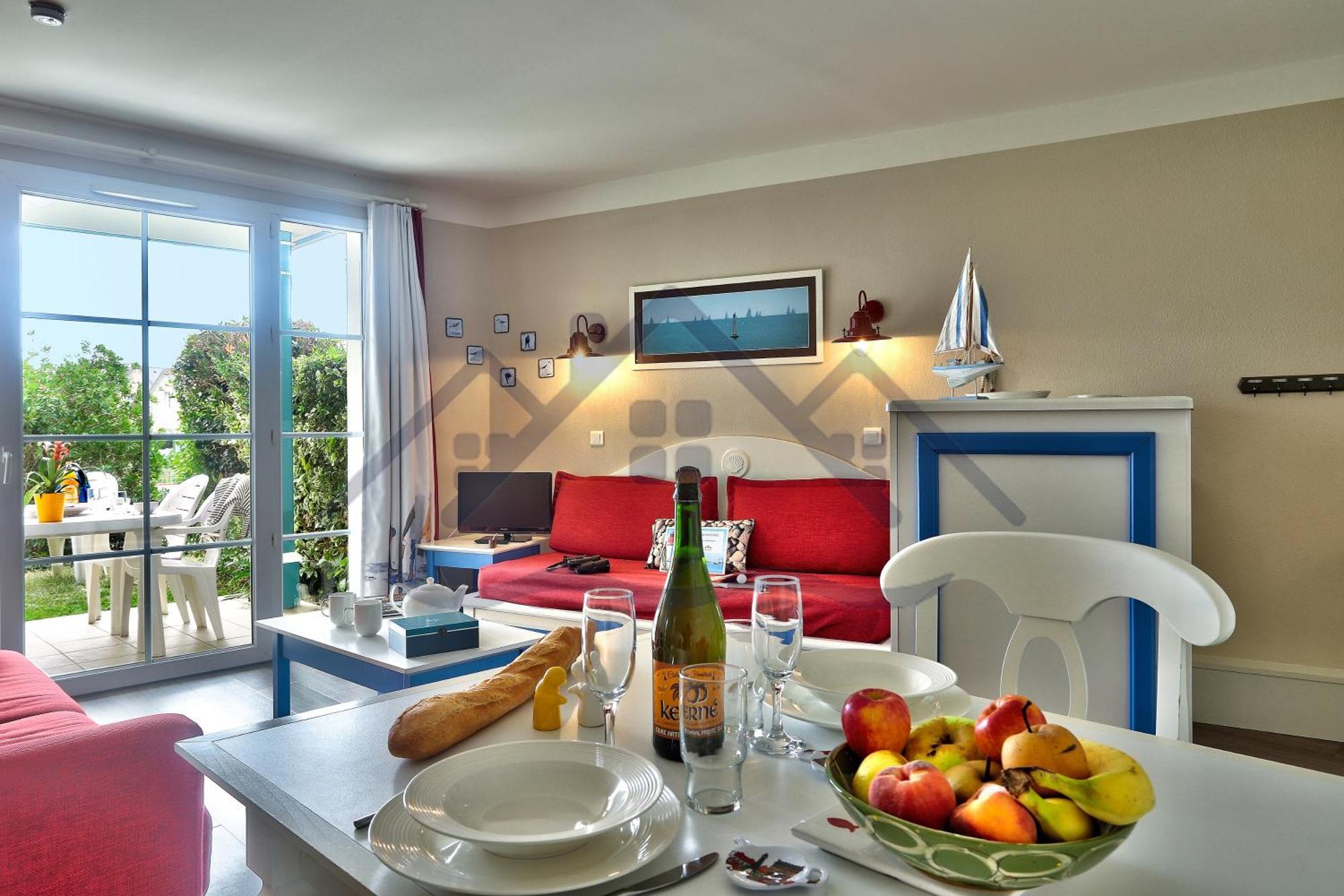 Localise - A06 - Entierement De Plain-Pied Avec Petite Vue Mer - Donnant Sur La Piscine Et Le Jardin - Wifi Inclus - Draps Inclus - Guilvinec Exterior foto